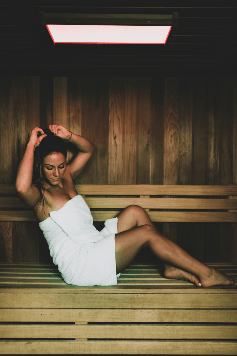 Infrared sauna therapy
